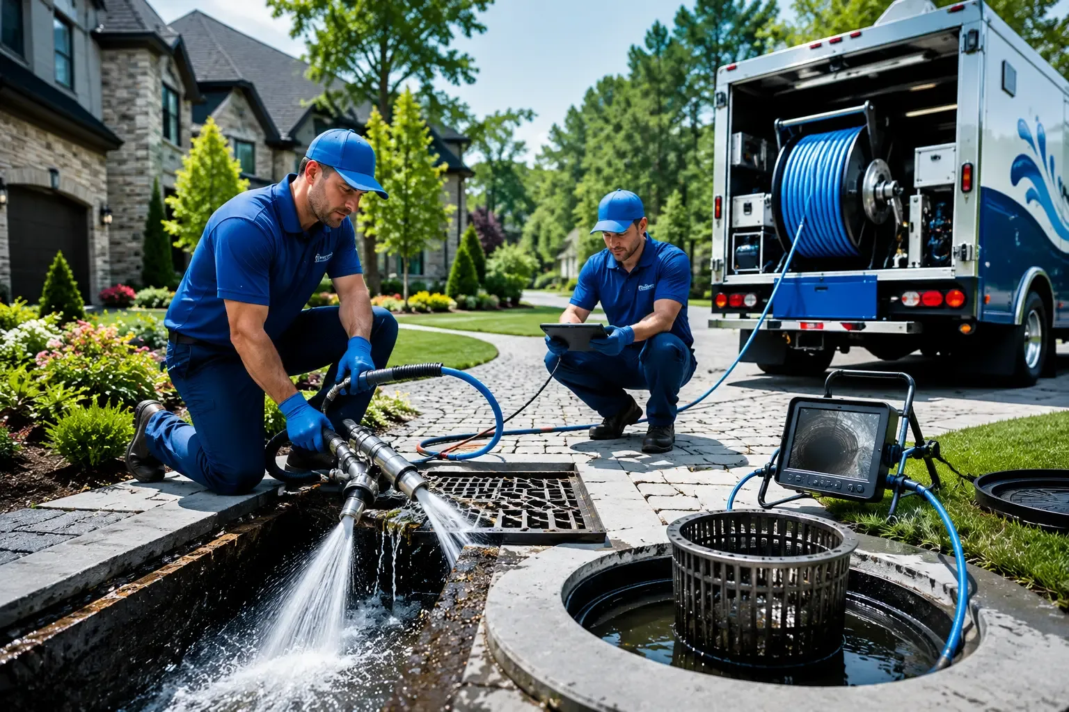 Local outdoor drain cleaning professionals in Cotton, MN